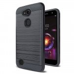 Wholesale LG X Power 3, Fiesta 2, X Charge 2, Armor Hybrid Case (Black)